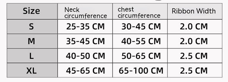 Fresh Six-color H-shaped PET's Chest-back