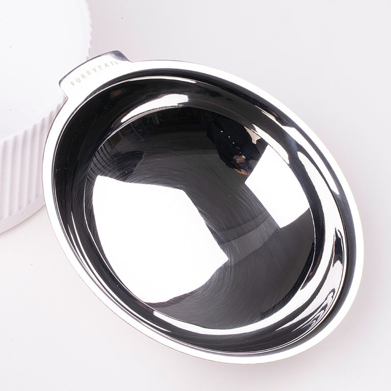 Pet Supplies Dog Food Single Bowl Anti-Tip Cat Tray