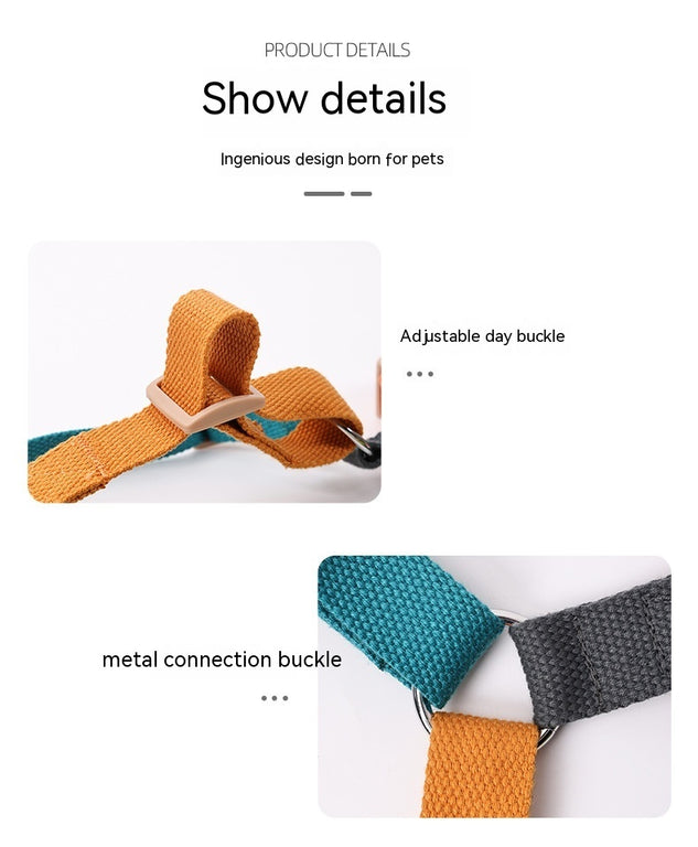 Fresh Six-color H-shaped PET's Chest-back