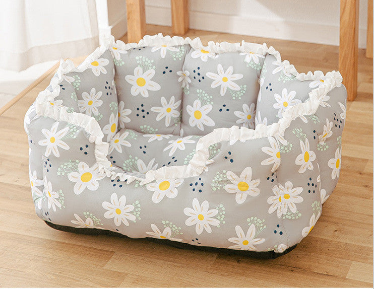 Kennel Four Seasons Small Dog Bed Dog Cat Nest Four Seasons Universal Removable And Washable Pet Supplies