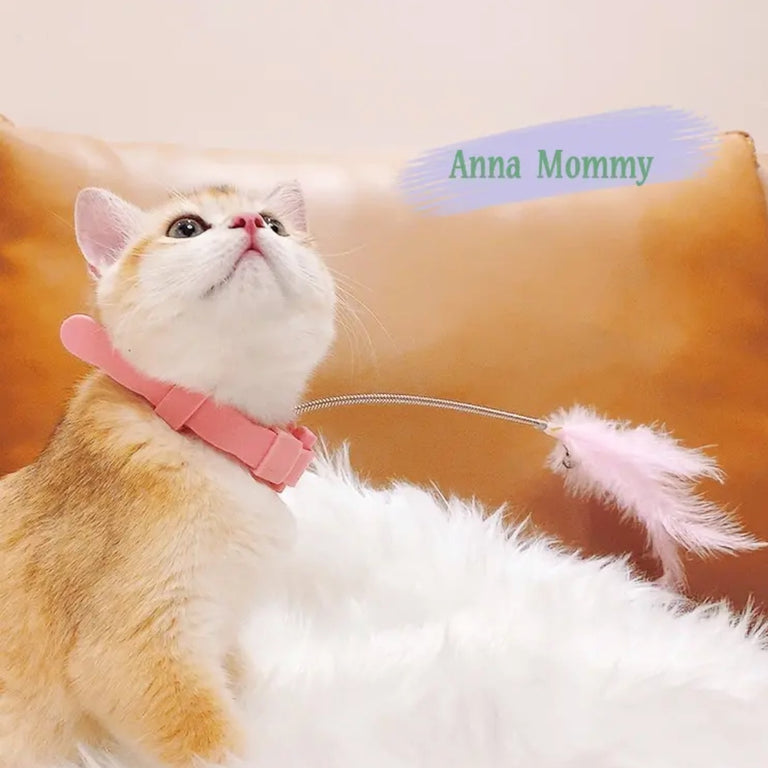 Cat Toy Self-Hi Relieving Stuffy Kitten Funny Supplies Hat