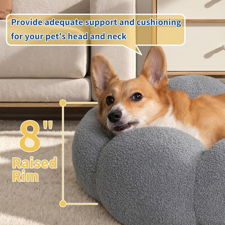 Cuddler Puppy Bed  Non Slip Machine Washable Pet Bed